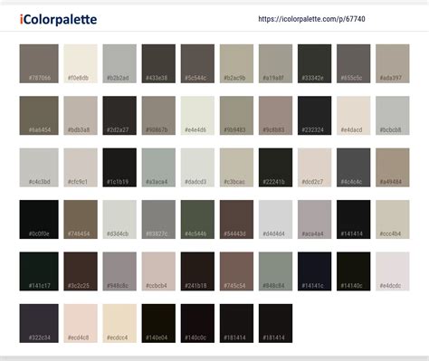 Color Palette Ideas from Sky Cloud Mountainous Landforms Image ...