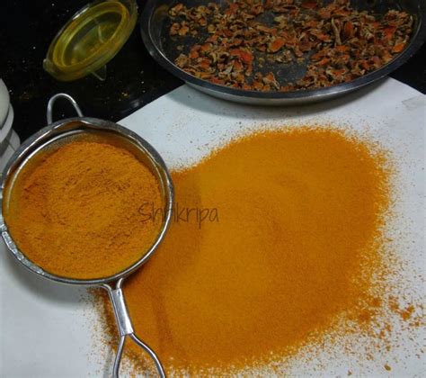 Process of Getting Turmeric Powder 的图像结果