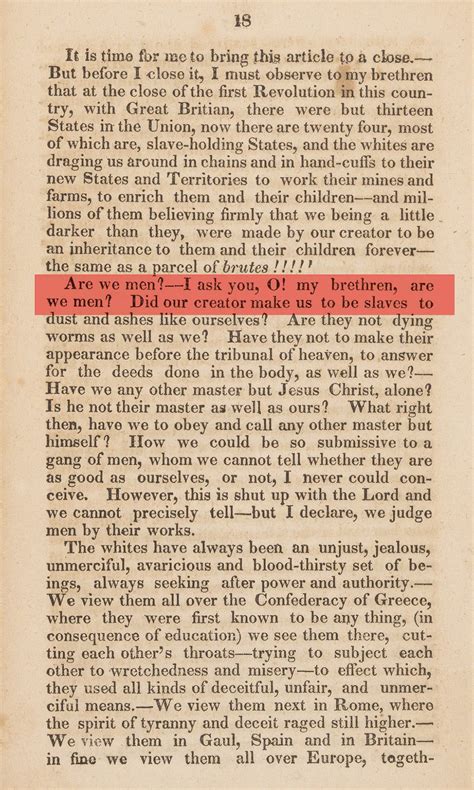 Comparing Editions of David Walker's Abolitionist Appeal - JSTOR Daily