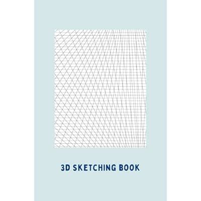 Buy 3D Sketching Book: Isometric grid graph paper sketchbook Paperback ...