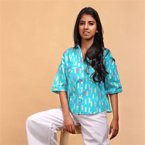 Vincent Crop Shirt