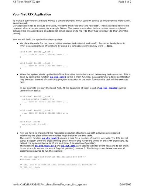 Image result for Programming Module of Rtos Simulation