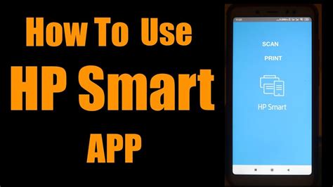 How to Use HP Smart App 的图像结果