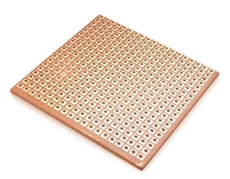 General Purpose Dot Matrix PCB 2x2 -, 2 x 2, 5cmx5cm, 2x2 inch, 1.9x1.9 ...