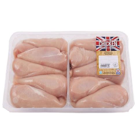 British Chicken Breast Fillets, Variable Weight: 1kg - 3k...