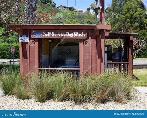 Self Service Dog Wash Station in Santa Barbara Editorial Stock Photo ...