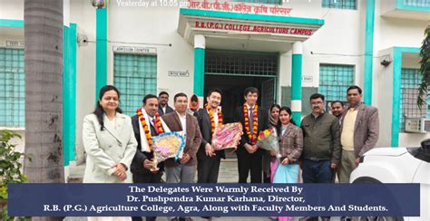 Online B.Sc. M.Sc. Agriculture Registration | R.B. (P.G.) College, Agra ...