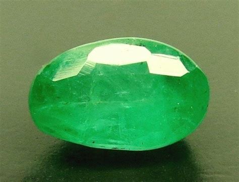 4.90/CT Natural Panna Stone with Govt. Lab Certificate (34410) | Gem ...