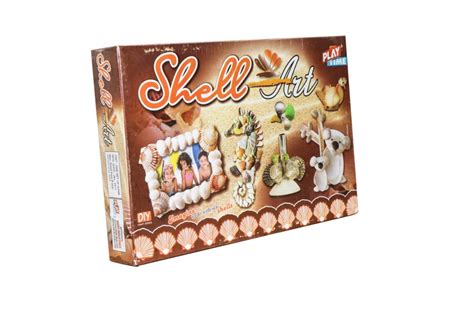 Buy PLAY TIME Shell Art Game for Kids, Craft Kits, Do it Yourself ...