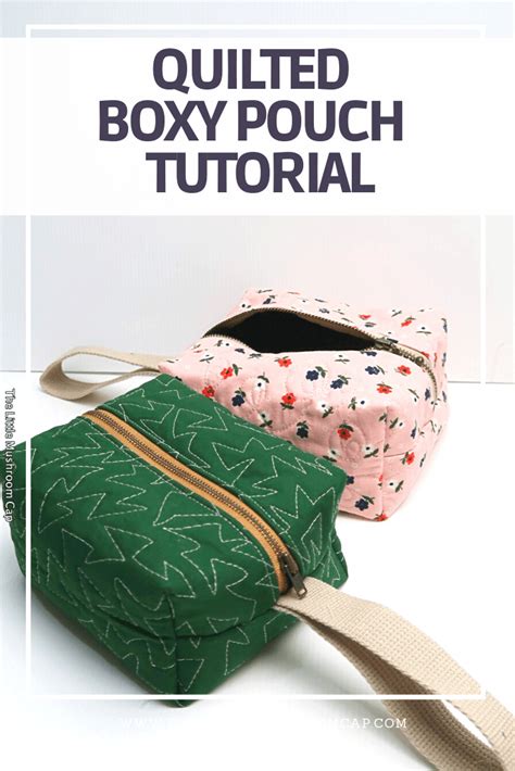 Image result for How to Make a Boxy Pouch Tutorial