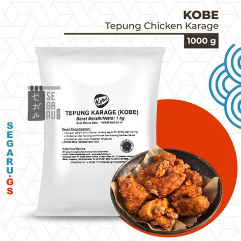 Jual Kobe Tepung Karage Ayam Goreng Ala Jepang Halal 1 Kg - Kab ...