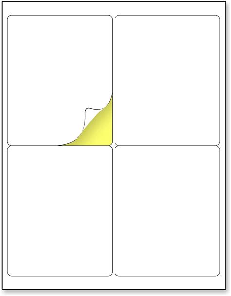 LRS Easy Ship Sticky Paper a4 Size Pack of 160 Labels (40 Sheets) Print ...
