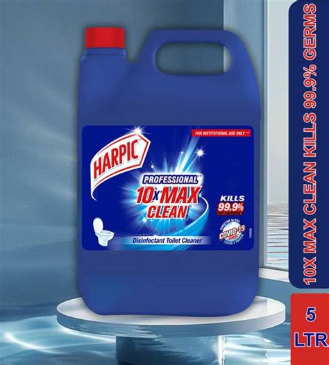 Harpic Disinfect Bathroom Cleaner Liquid | Thick Toilet Cleaner Liquid ...