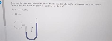 Image result for Open Eneded Manometer