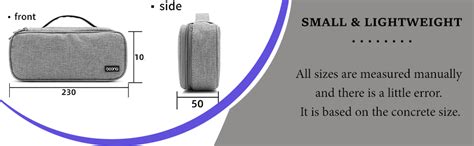 SoloTravel Gadget Organizer Case Electronic Accessories Organizer Bag ...