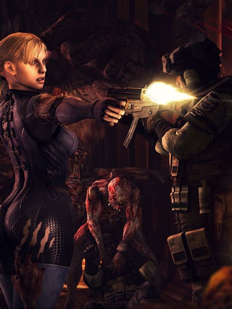 Download wallpaper girl, monster, infection, resident evil, jill ...