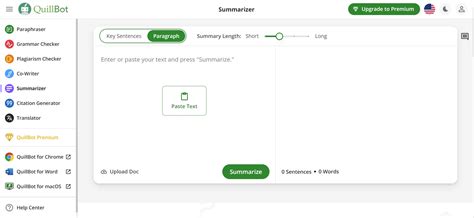 Image result for Summarizing Tool Quillbot