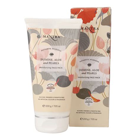 Jasmine, Aloe And Pearls Moisturizing Face Pack – Mantra Herbal