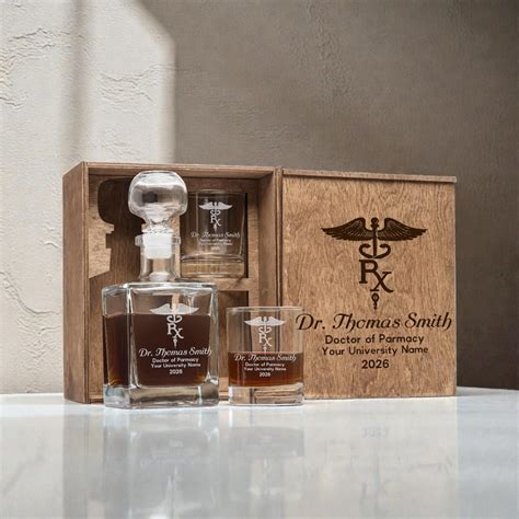 Buy Pharmacist Graduation Gift 2026, Whiskey Decanter Set With ...