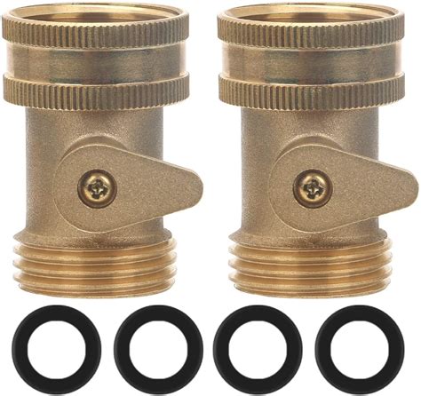 STYDDI Brass Garden Hose Shut-Off Valve Set with 4 Hose India | Ubuy