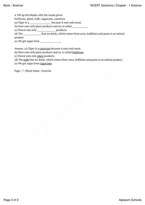 Image result for 6th Class Science Chapter 1 Exercise