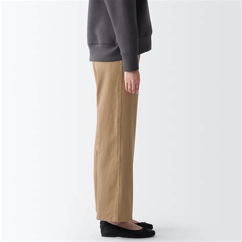 4-Way stretch chino Wide straight pants
