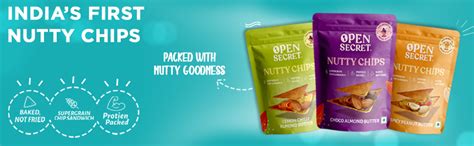 Open Secret Healthy Snack Chips | Spicy Peanut Butter Nutty Dry Fruit ...