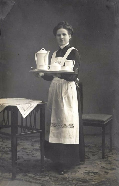 老照片：二十世纪初的英国女佣（2）