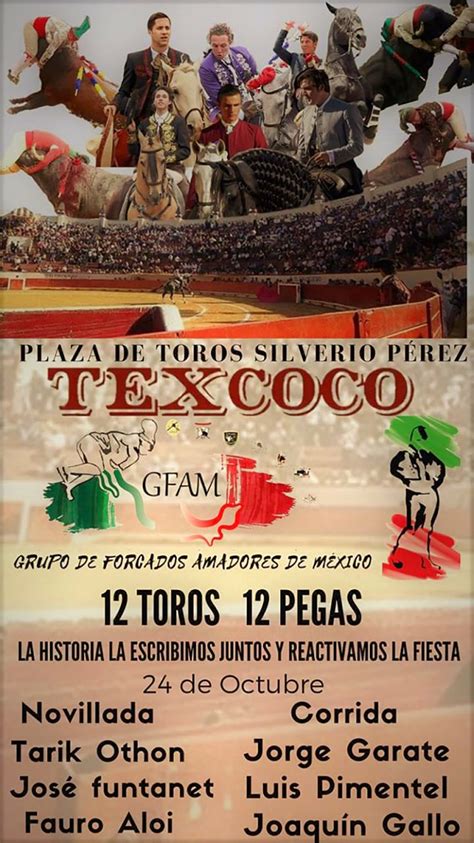 Los Forcados Amadores de México harán 12 pegas a 12 astados el mismo ...