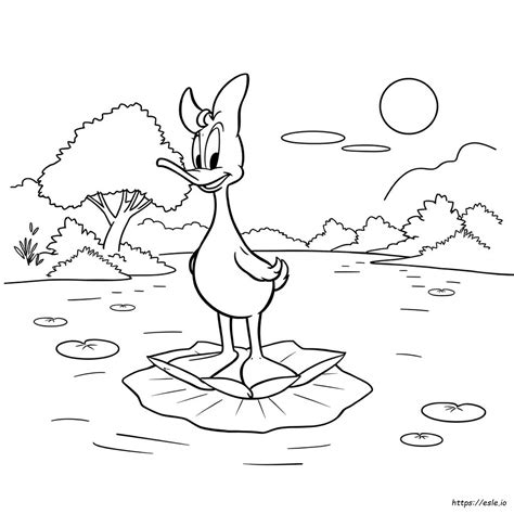 Daisy Duck Boyama Sayfaları