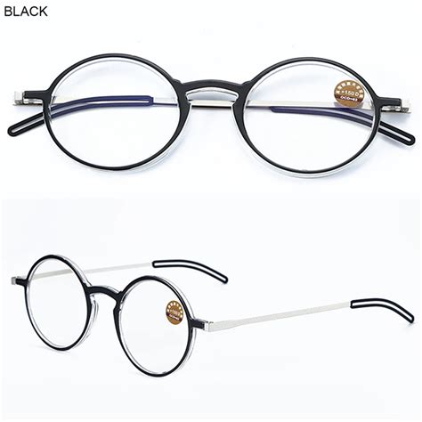 Buy Ultrathin Pocket Round Reading Glasses for Men and Women Online in ...
