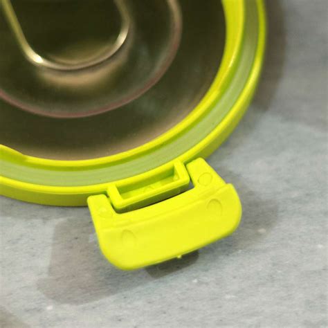 Custom Stainless Steel Tiffin Lunch Box - 650 ml, Green - love craft gift