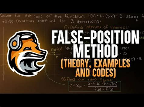 Image result for False Position Method in Excel