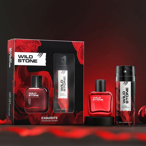 Wild Stone Ultra Sensual Fragrance Combo for Men (Perfume - 50 ml & De