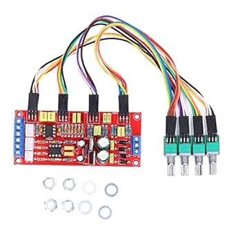Tones Control Board, NE5532 Preamplifier Adjustable 5532 Chips DC12V ...