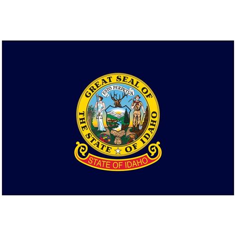 Idaho State Flag - Flagpole Man