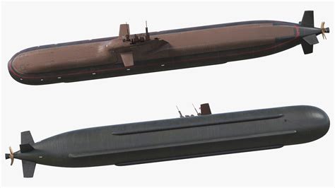 Submarine HDW Class 212A Dry Rigged for Cinema 4D 3D model | 3D Molier ...