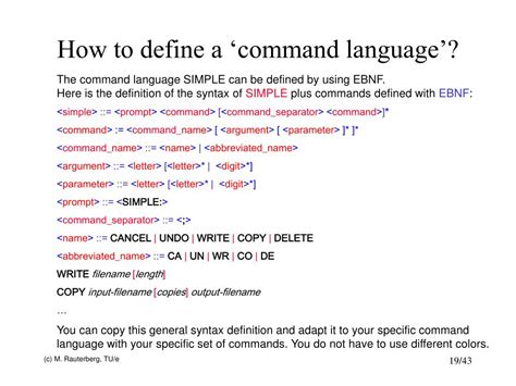 Image result for Command Examples Language