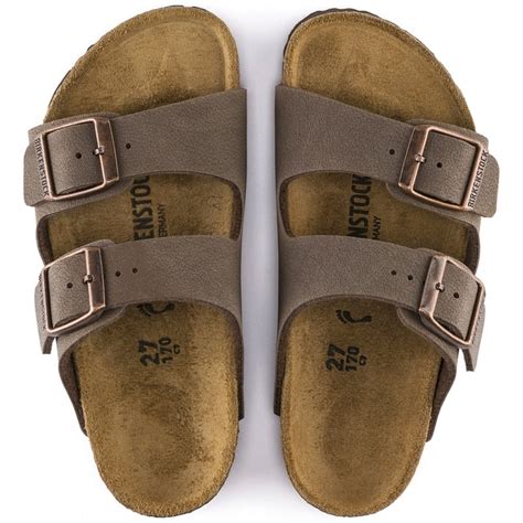 Arizona Kids Birko-Flor Nubuck in Color Mocha | BIRKENSTOCK Qatar