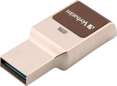 VERBATIM 49338: USB-Stick, USB 3.0, 64 GB, Fingerprint Secure bei ...