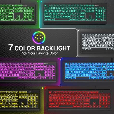 Image result for Lighted Computer Keyboard
