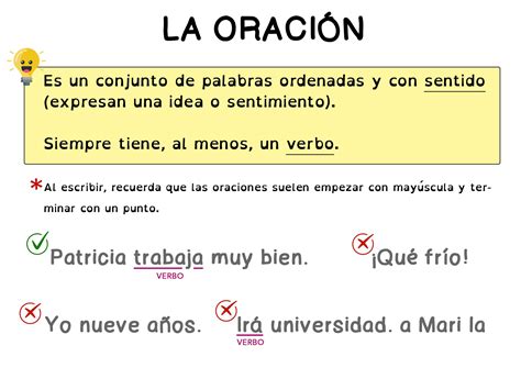 LA MOCHILA DE JAVI: LENGUA: GRAMÁTICA. LA ORACIÓN.