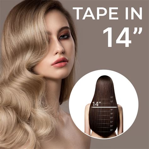 Buy 14 Inch Tape-in Human Hair Extensions | Superhairpieces