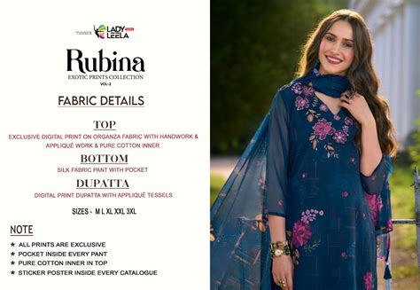 Lady Leela Rubina Vol 2 Printed Kurti Pant With Dupatta