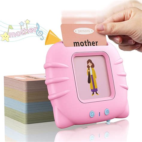 Buy Wamiprax Flash Cards for Kids Talking English Words Flash Cards ...