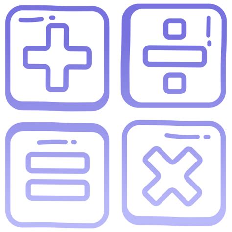 Math symbols - Free education icons