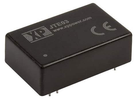 JTE0324S3V3 XP Power | XP Power JTE03 DC-DC Converter, 3.3V dc/ 900mA ...