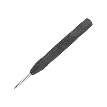 uxcell Automatic Center Punch HSS Adjustable Spring Loaded Drill Tools ...