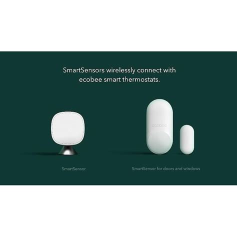ecobee White Room Sensor (Pack of- 2) EB-RSHM2PK-01 at Lowes.com