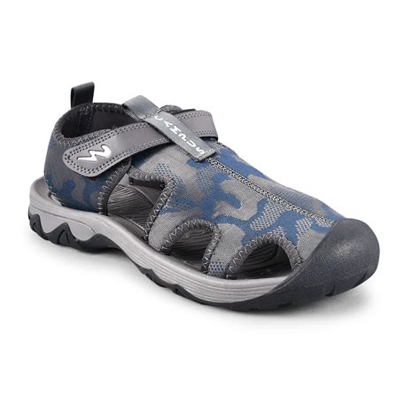 Campus Men's GC-22106 Gry/SIL Sports Sandals - 6UK/India GC-22106 ...